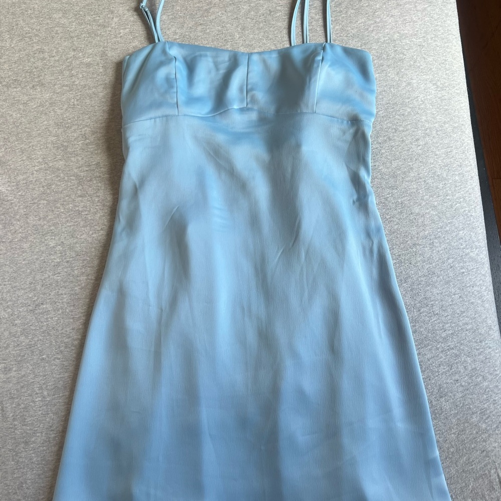Urban outfitters baby blue dress.